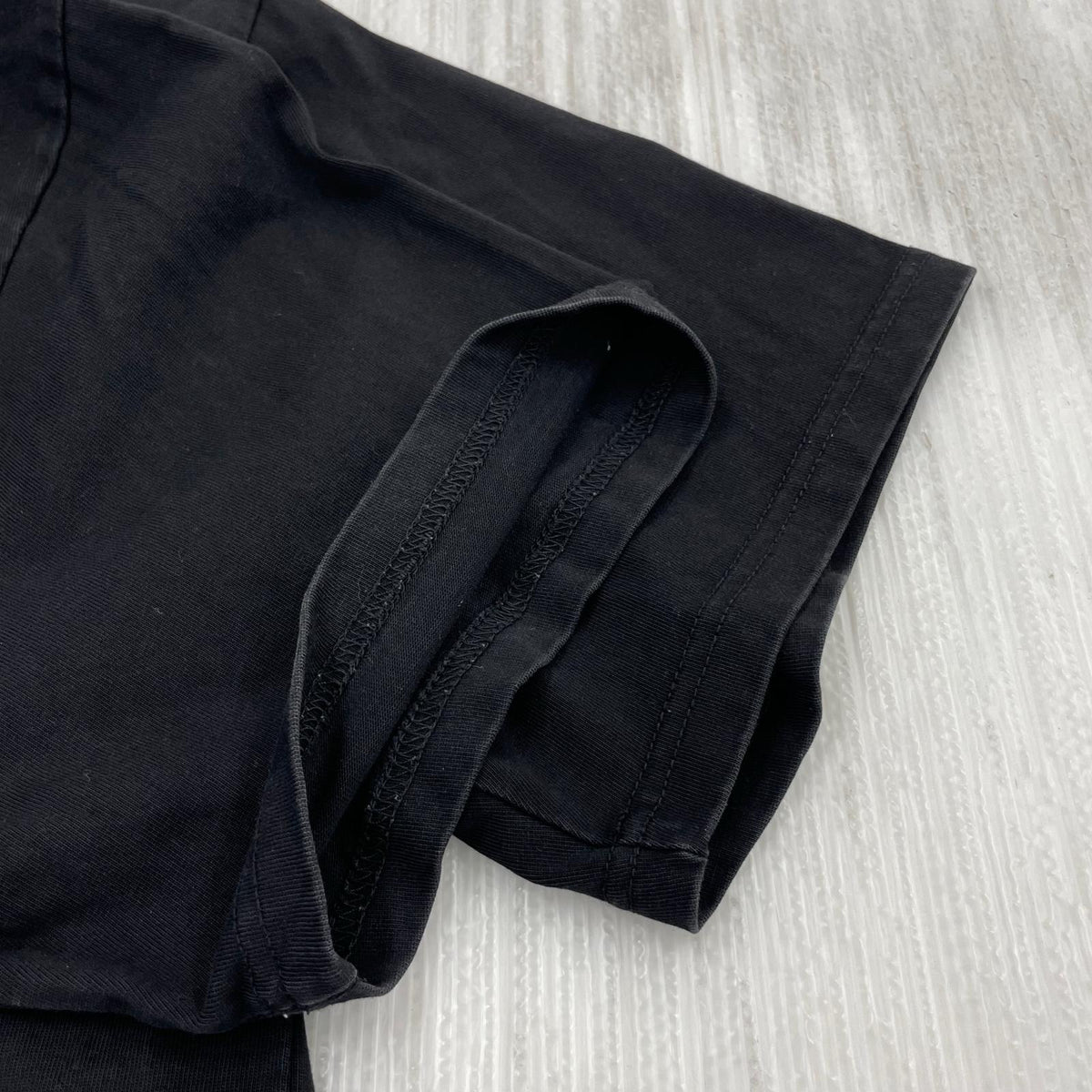 半袖Tシャツ ロゴ 黒(XL)