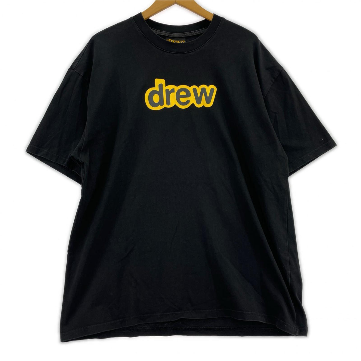 半袖Tシャツ ロゴ 黒(XL)