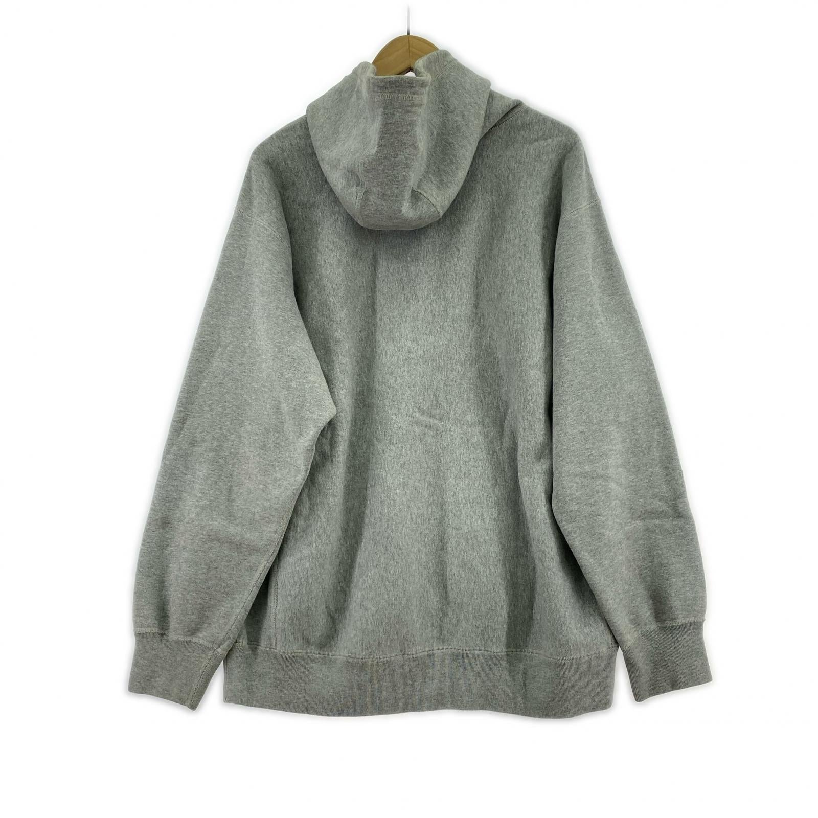 パーカー ロゴ 灰(XL) グレー