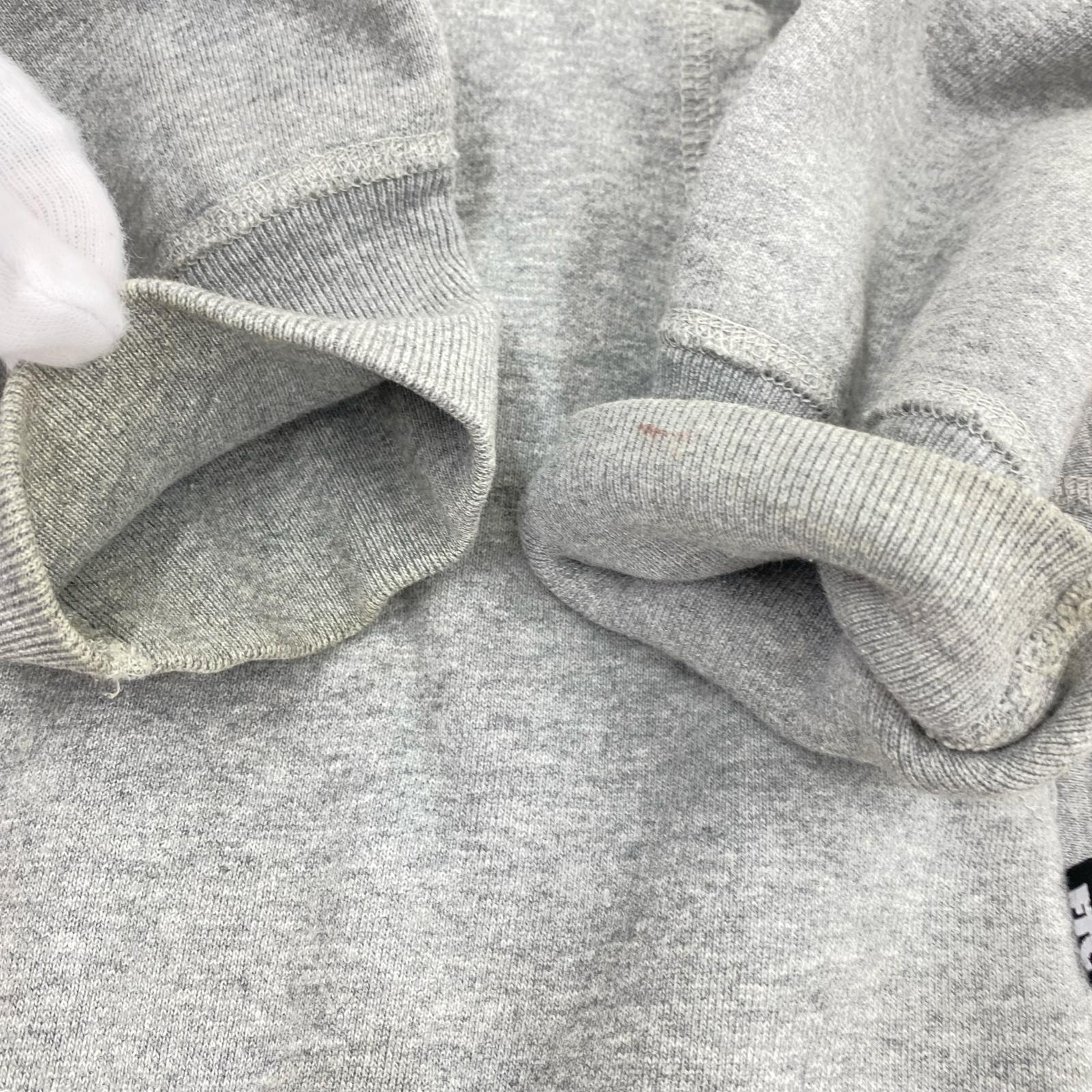 パーカー ロゴ 灰(XL) グレー
