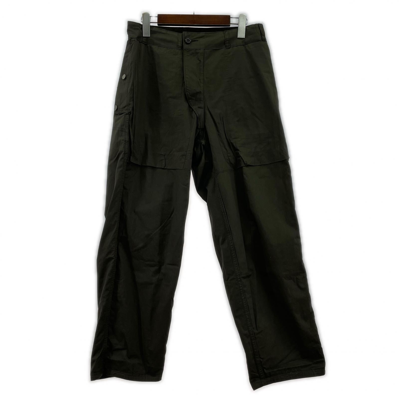 パンツ AUBERGE 23SS ブラッシュストロークカモ リバーシブルパンツ 38 38