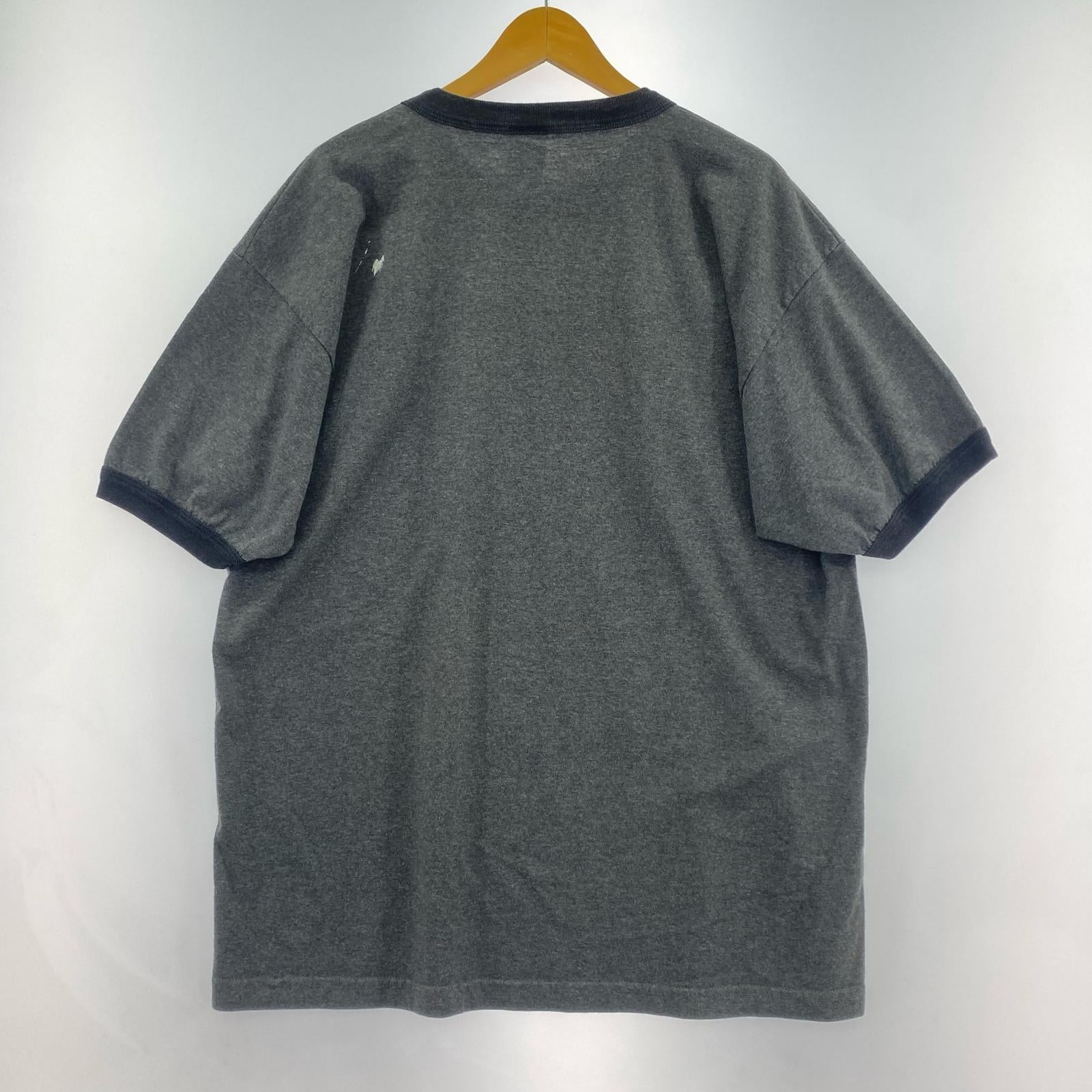 半袖Tシャツ 00s THE BEATLES オフィシャル リンガーTシャツ XL グレー