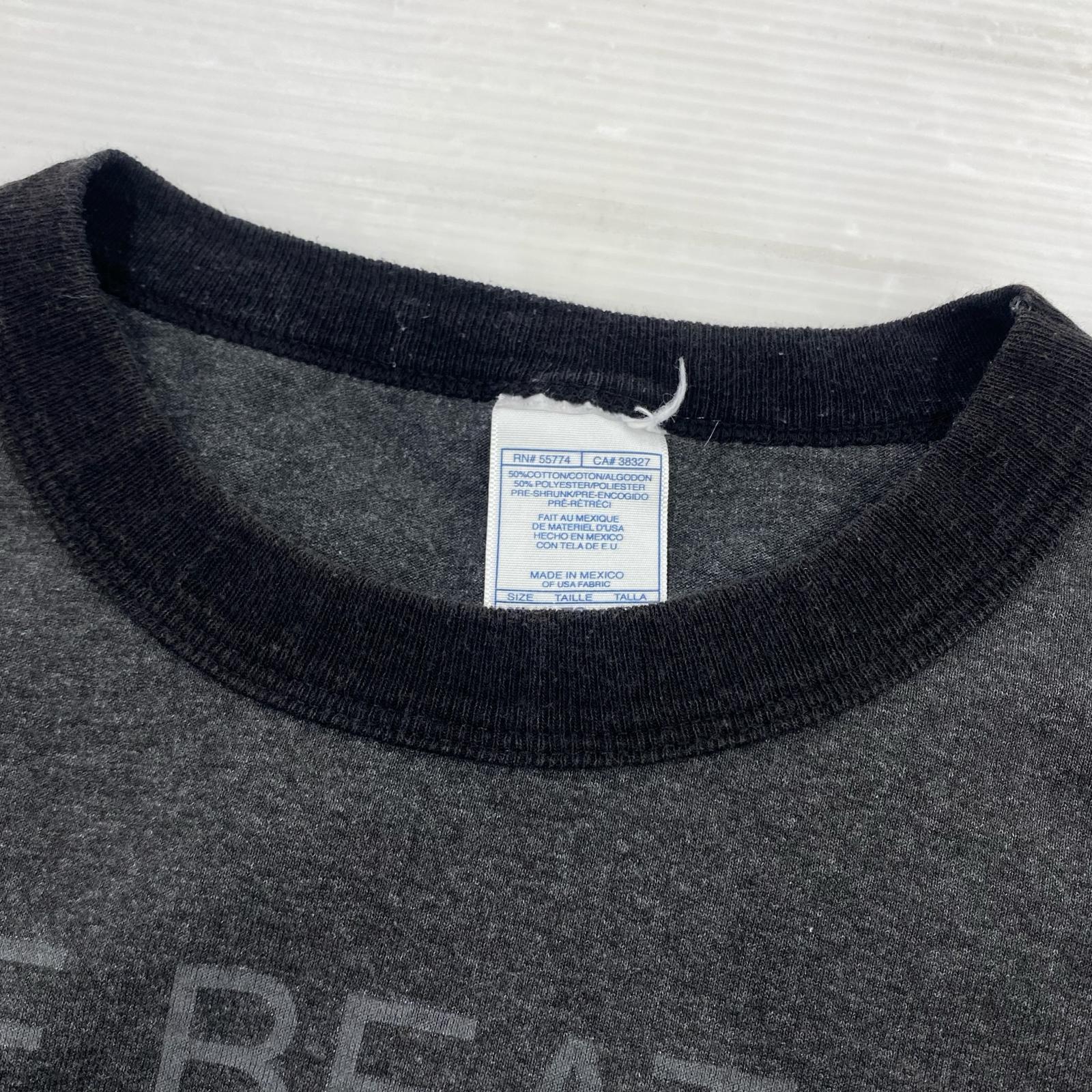 半袖Tシャツ 00s THE BEATLES オフィシャル リンガーTシャツ XL グレー