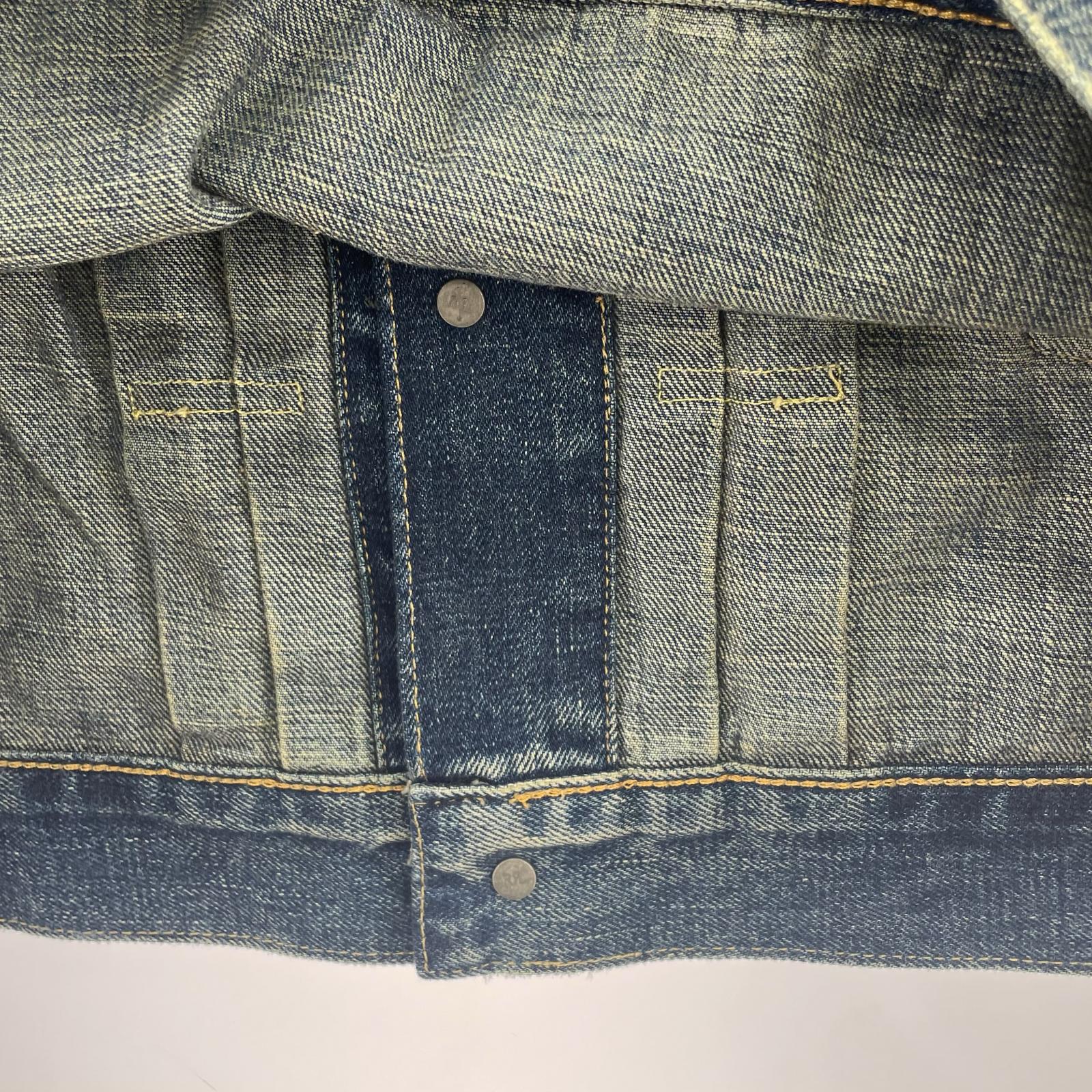 デニムジャケット RRL Type2 Denim Trucker Jacket Westview Wash XL ネイビー