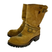 ブーツ BOSS スエード エンジニアブーツ 10E 28.5cm (US10 1/2 UK10 EU47) ブラウン