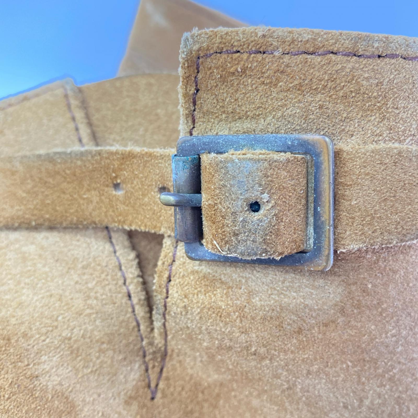 ブーツ BOSS スエード エンジニアブーツ 10E 28.5cm (US10 1/2 UK10 EU47) ブラウン