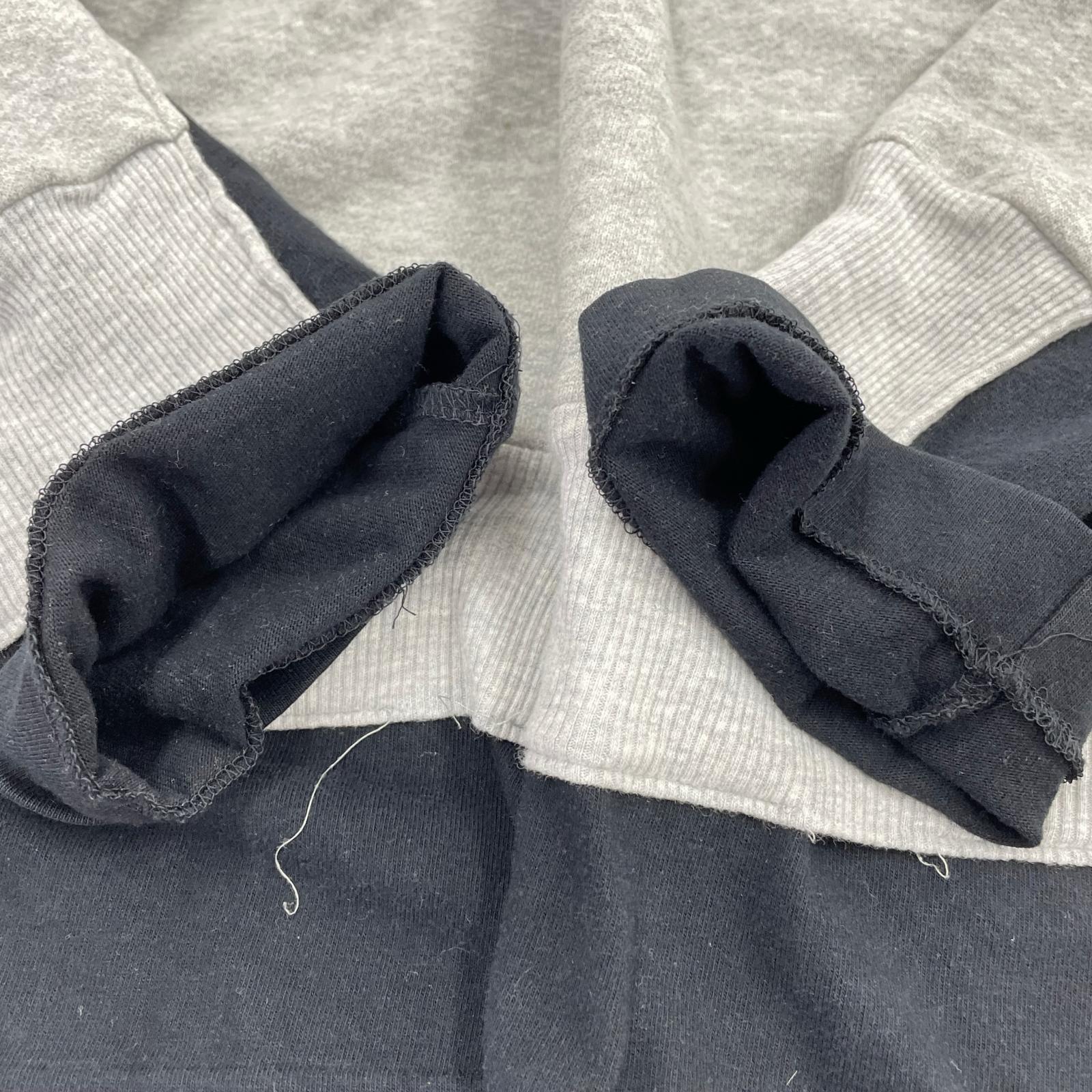 スウェット レイヤーデザインスウェット L GRY L グレー