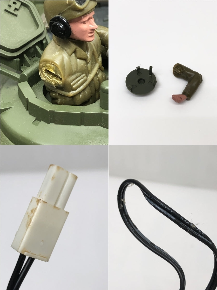 童友社 大型RC 1/16 M1A1 エイブラムス 三色迷彩仕様 ガン