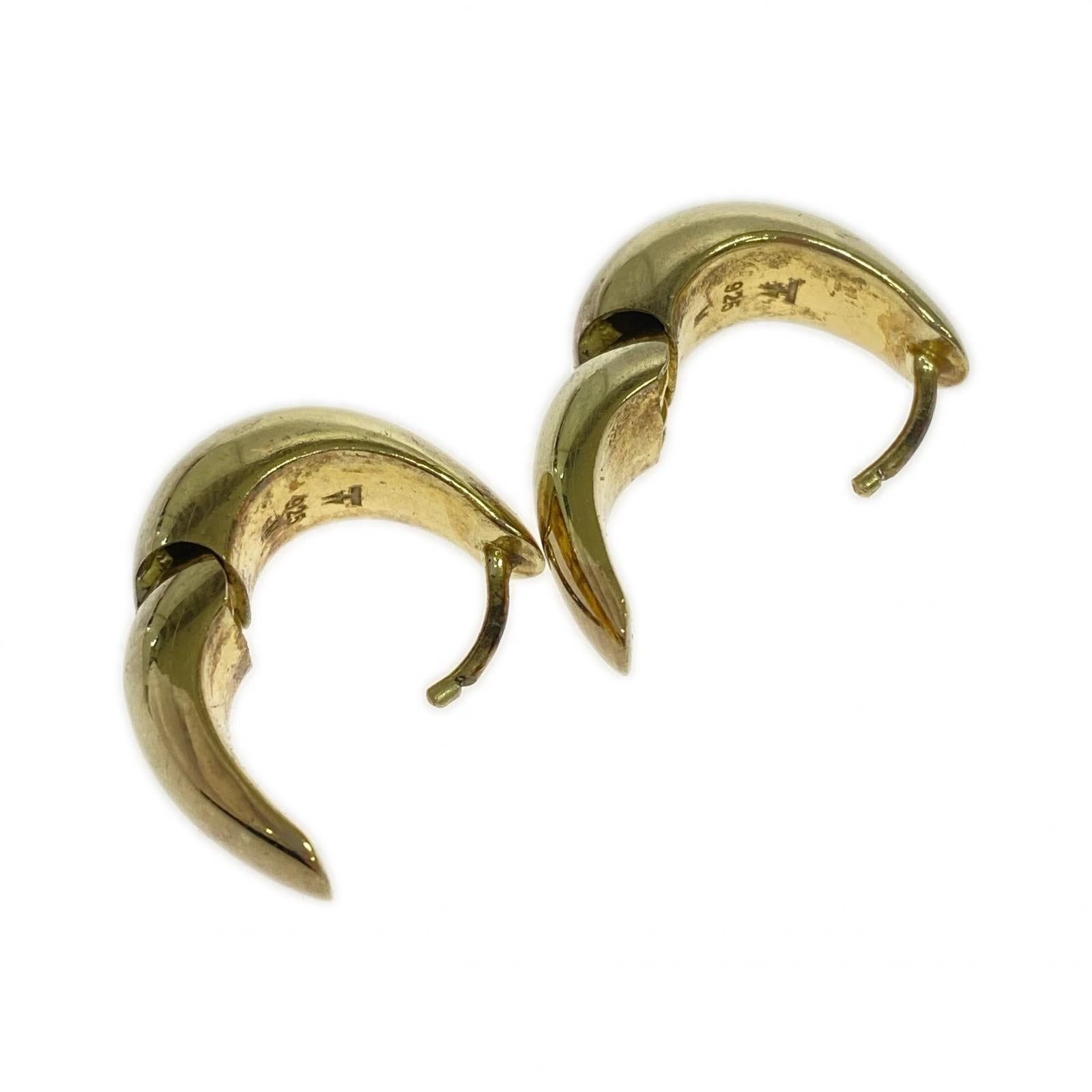 その他アクセサリー Ice Hoop Small ピアス GLD ゴールド