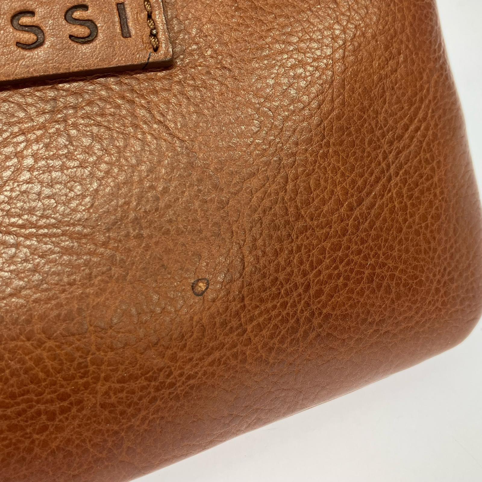 ショルダーバッグ ROSSI レザーショルダーバッグ/ブラウン ブラウン