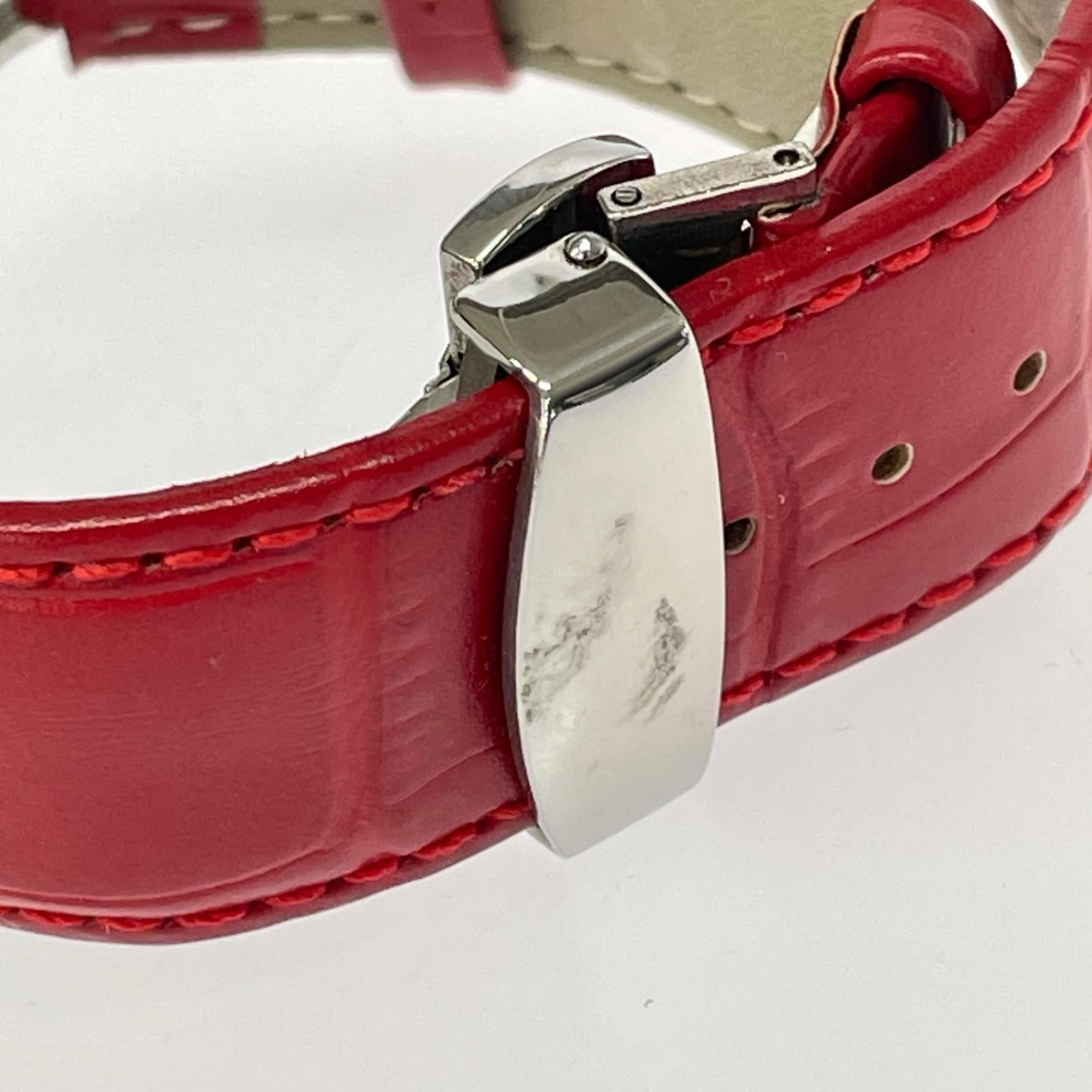 腕時計 レザーバンド 稼働品
