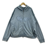 パーカー F-LAGSTUF-F Age Factory CPG LOGO DYE ZIP ブルー