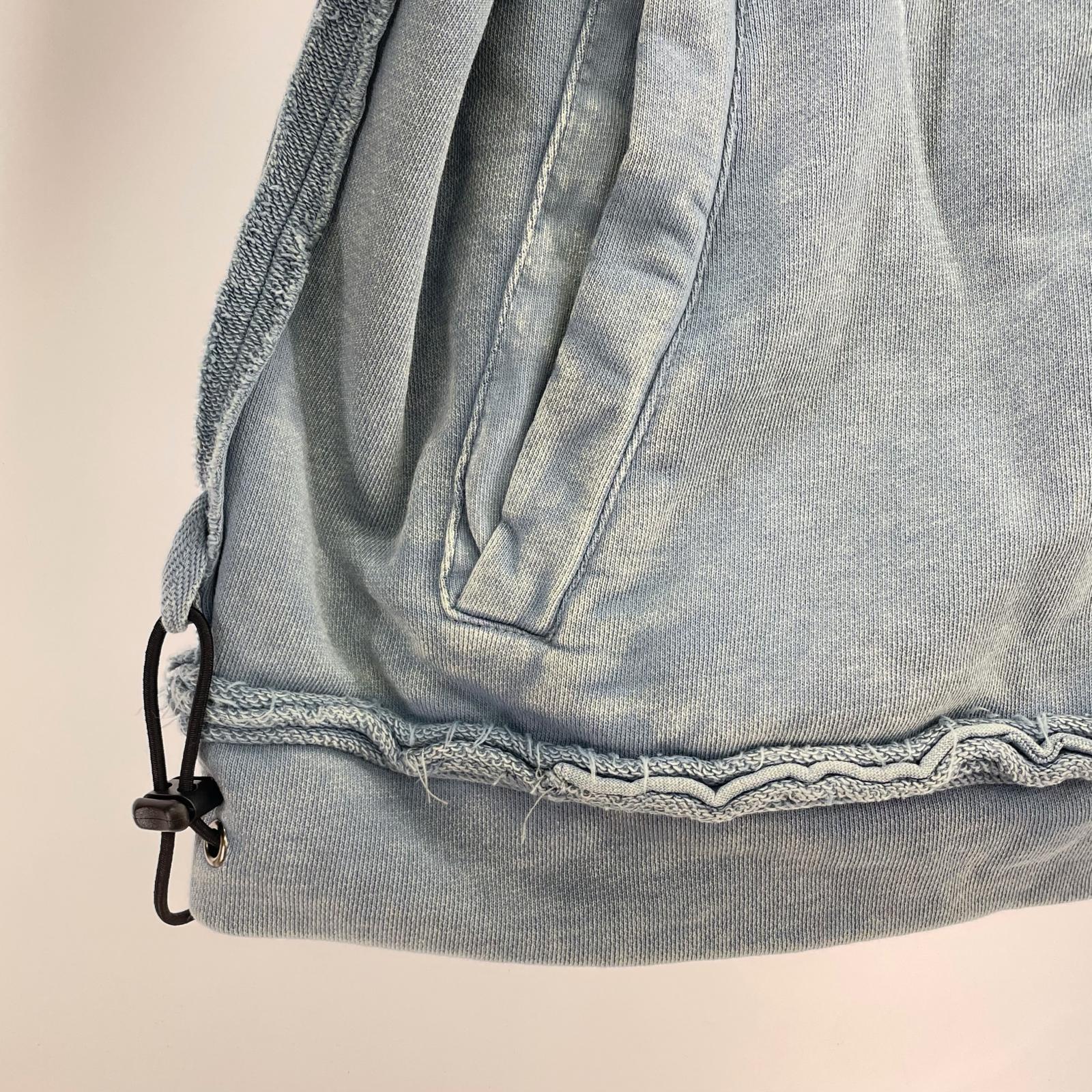 パーカー F-LAGSTUF-F Age Factory CPG LOGO DYE ZIP ブルー