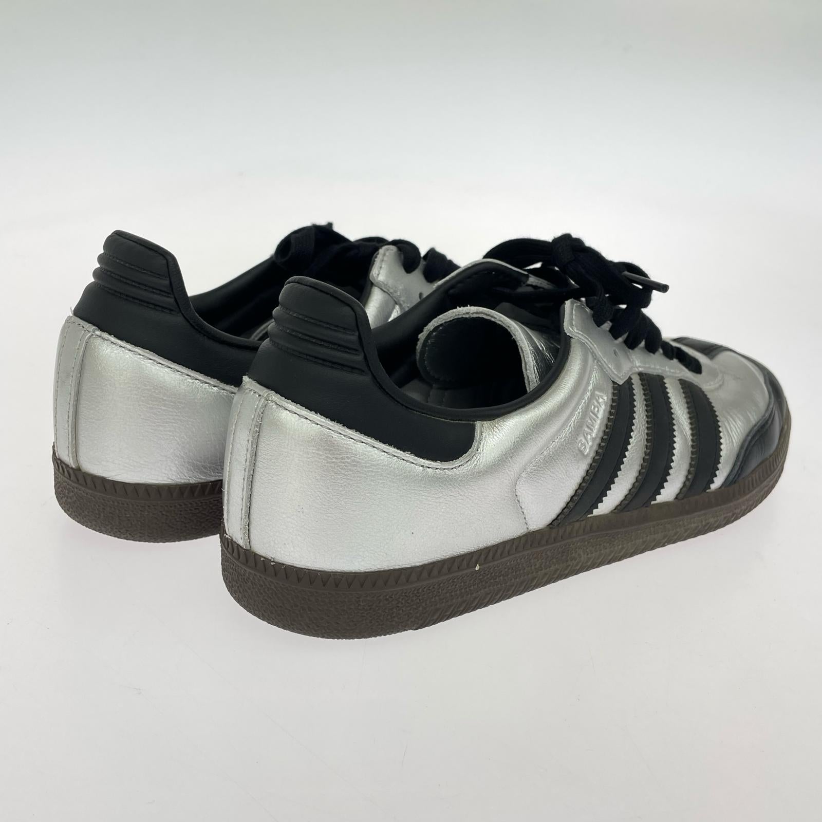 スニーカー SAMBA シルバー 27.5cm (US9 1/2 UK9 EU45)