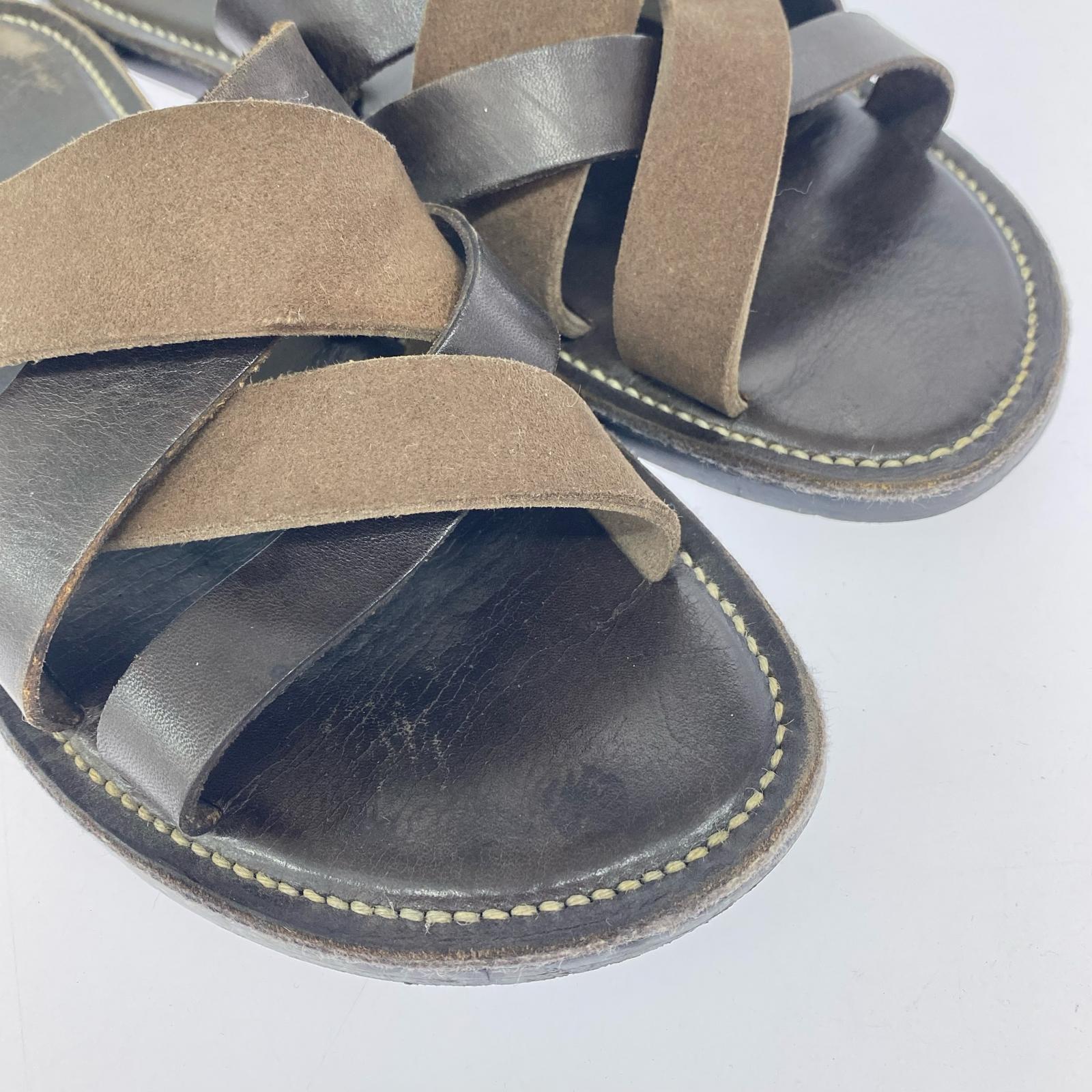 サンダル クロスコンビ サンダル (S) S ブラウン