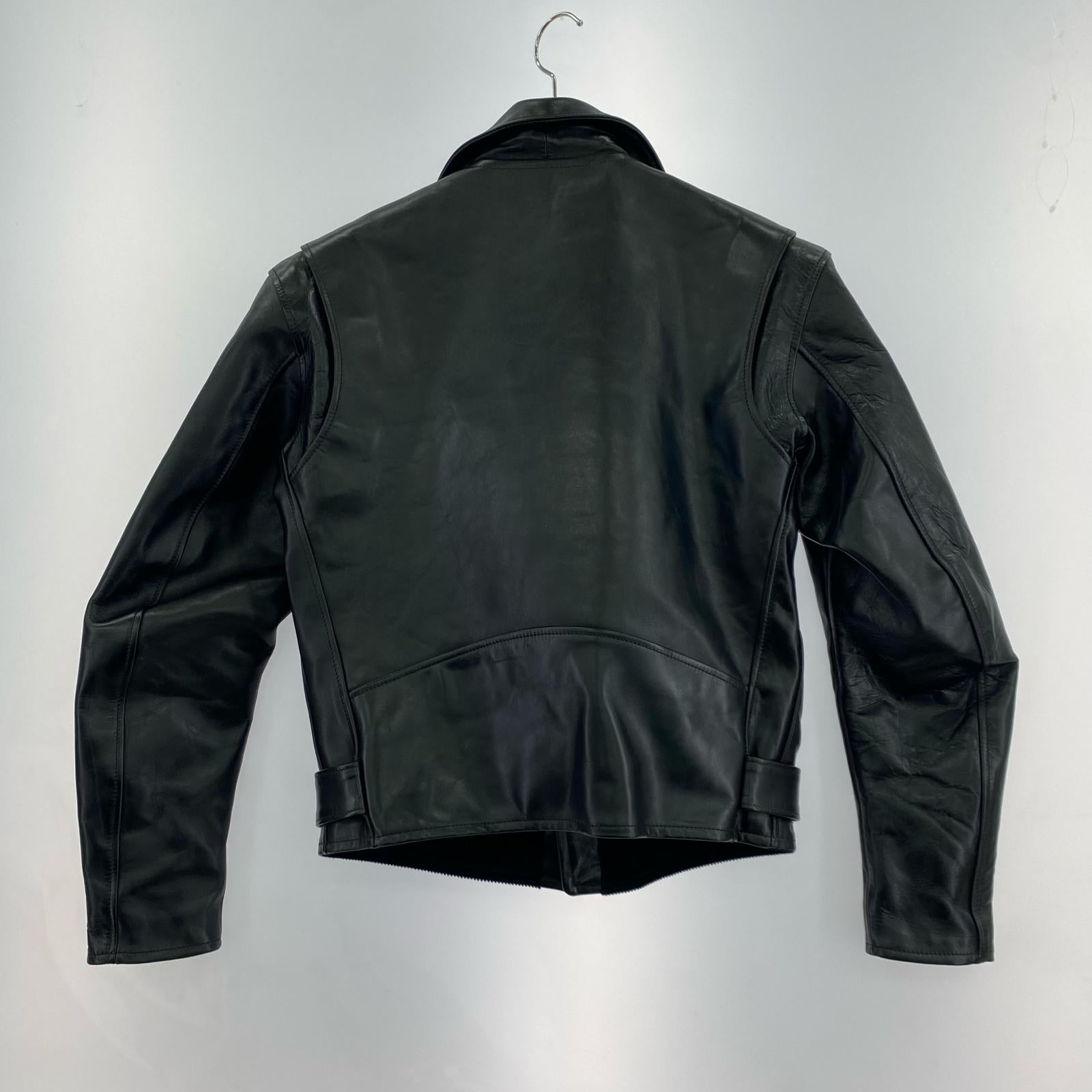 ライダースジャケット Durable CODE33 ホースハイドライダース 38 ブラック