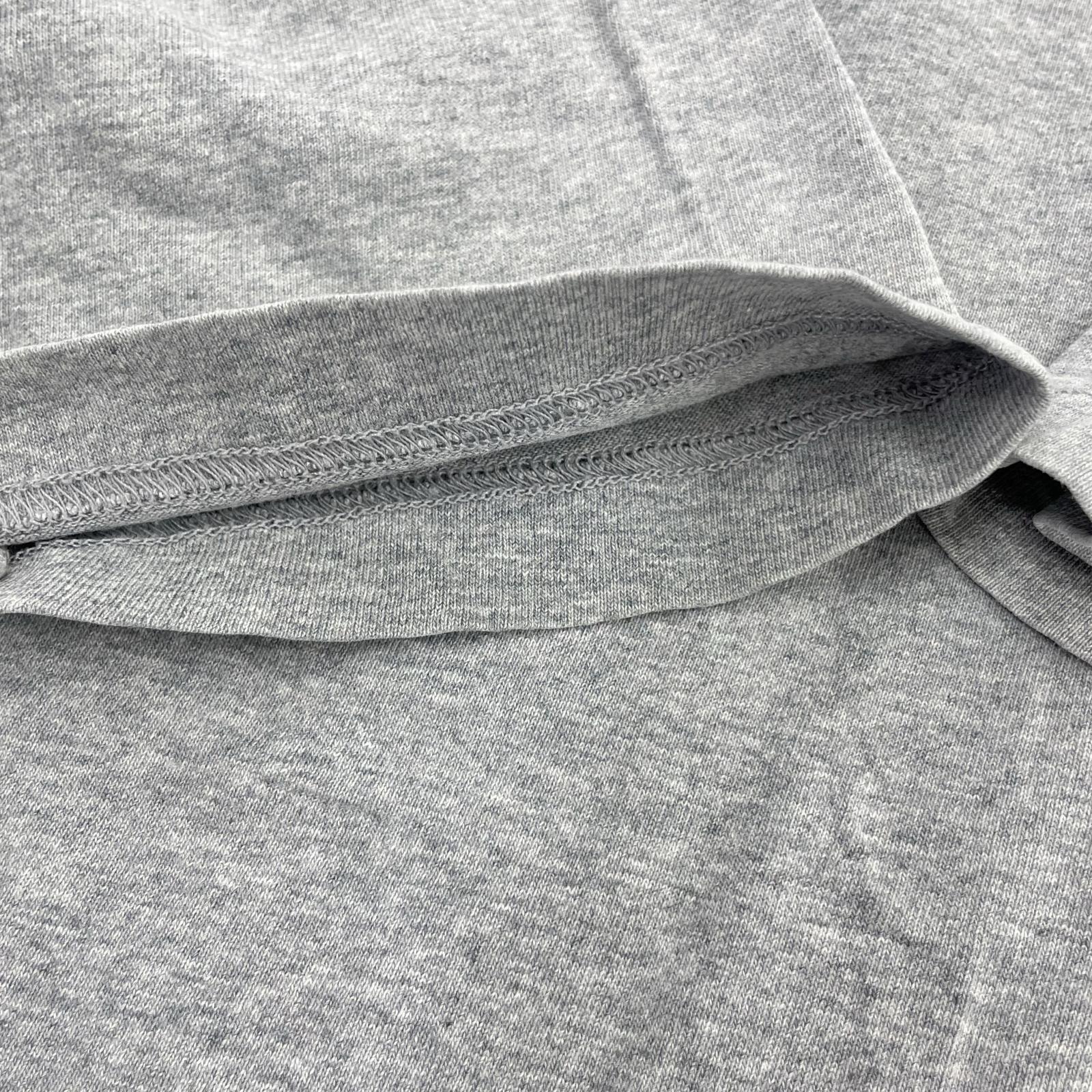 長袖Tシャツ old stussy 白タグ クラウンロゴ M グレー M