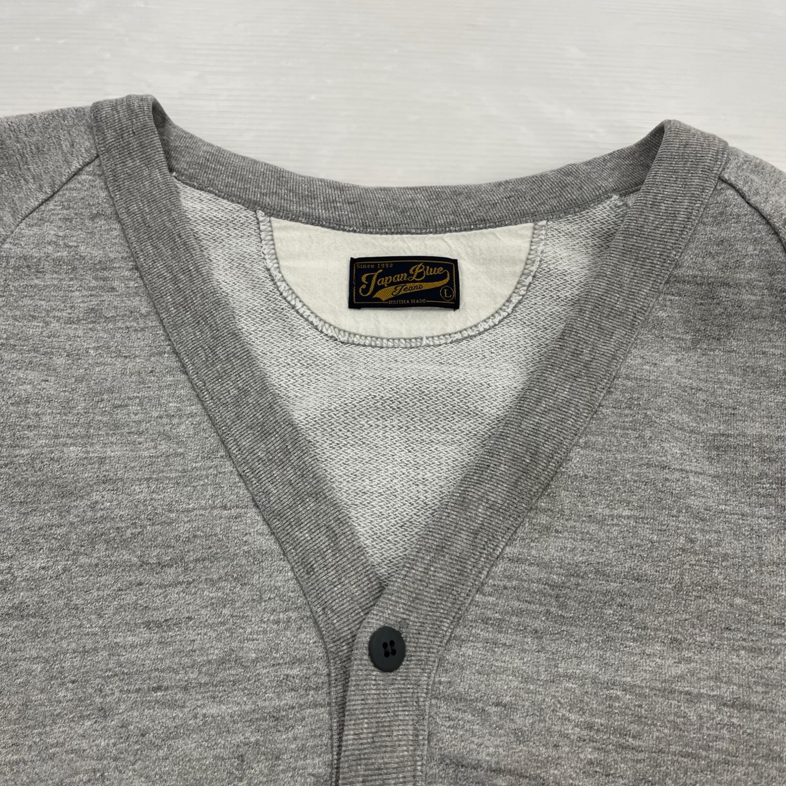 ジャケット japan blue jeans スウェットカーディガン グレー (L) L グレー