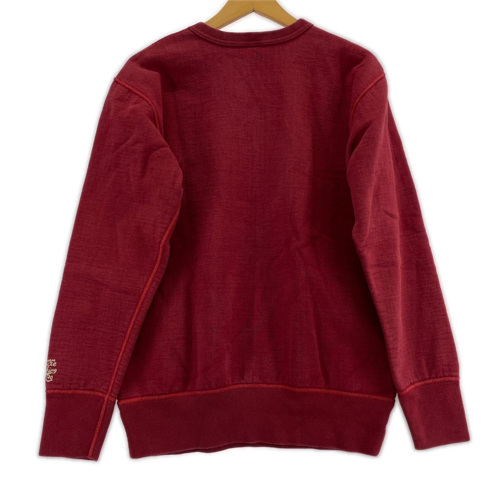 スウェット DELUXE WEAR スウェット 赤 (L) L レッド