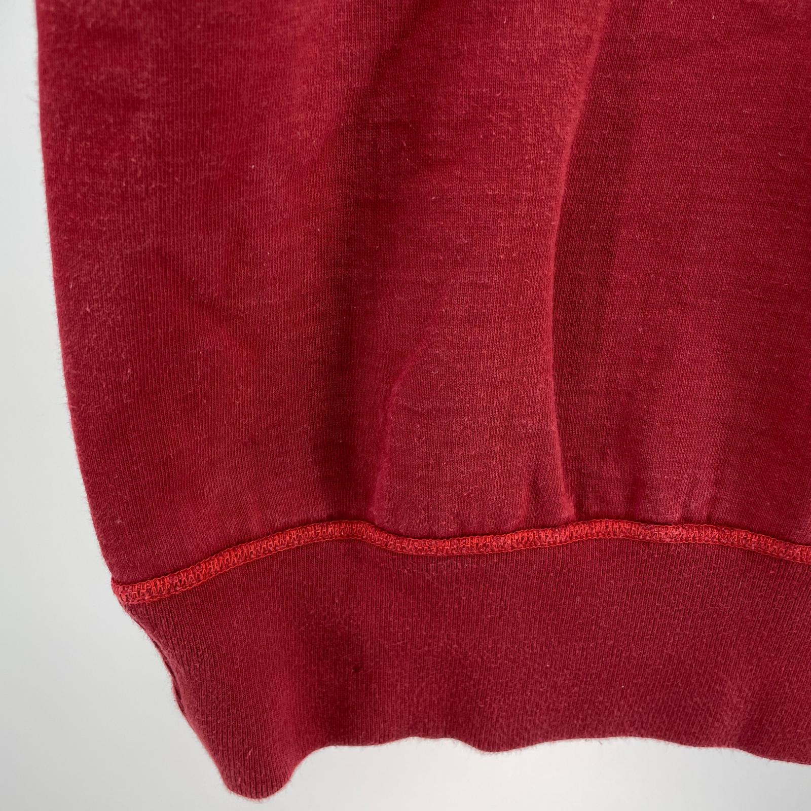 スウェット DELUXE WEAR スウェット 赤 (L) L レッド