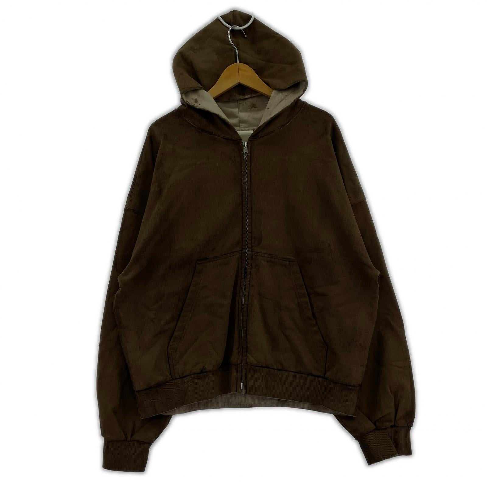 パーカー refomed PLASTERER HOODIE ブラウン 2 2 ブラウン