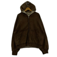 パーカー refomed PLASTERER HOODIE ブラウン 2 2 ブラウン