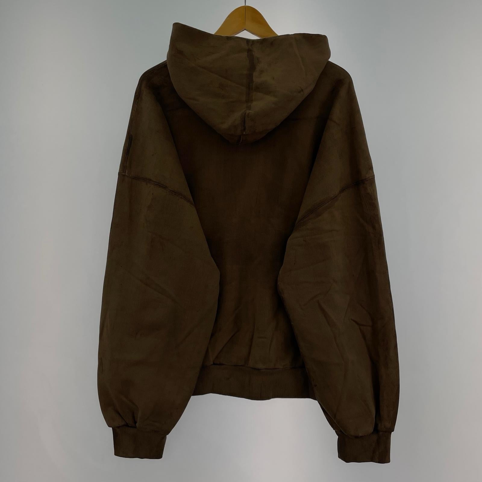 パーカー refomed PLASTERER HOODIE ブラウン 2 2 ブラウン
