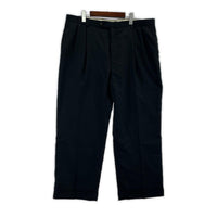 パンツ BIBLIOTHERK 25SS BROTHERS TROUSERS ブラック