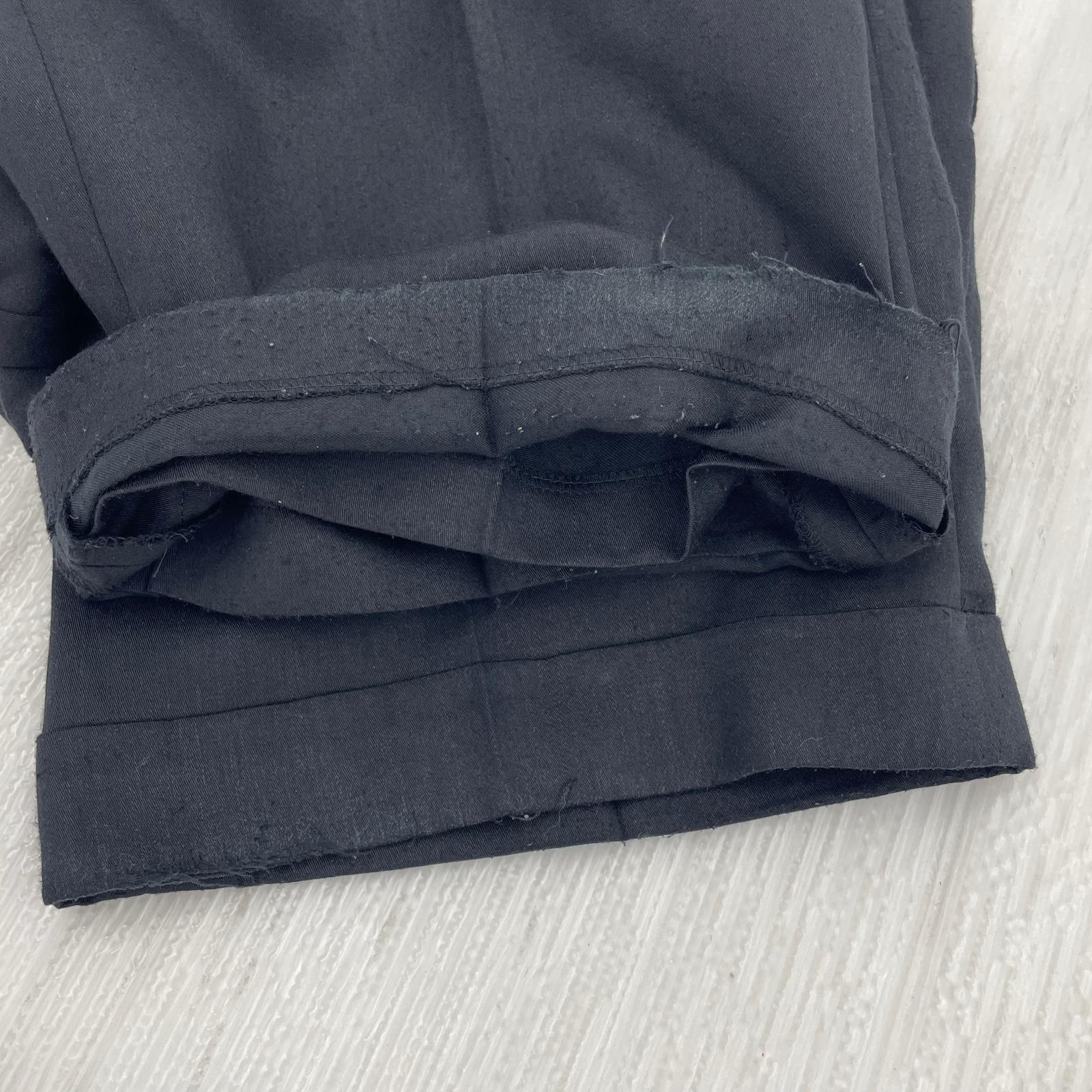パンツ BIBLIOTHERK 25SS BROTHERS TROUSERS ブラック