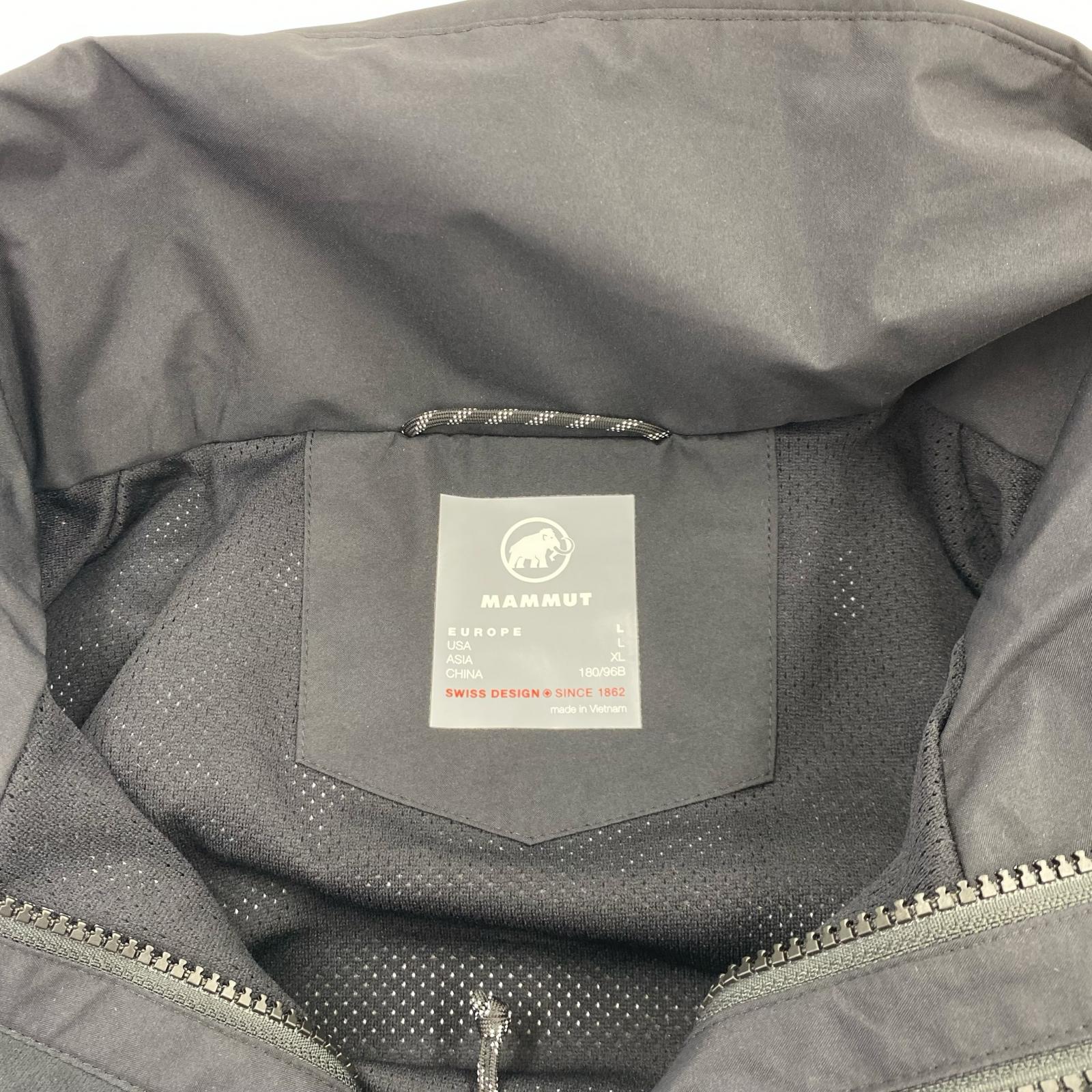 マウンテンパーカー MAMMUT オベリスク ゴアテックス ハードシェル コート ブラック
