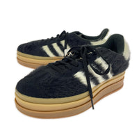 スニーカー GAZELLE モヘア 24 24cm (US6 UK5 1/2 EU38) ブラック
