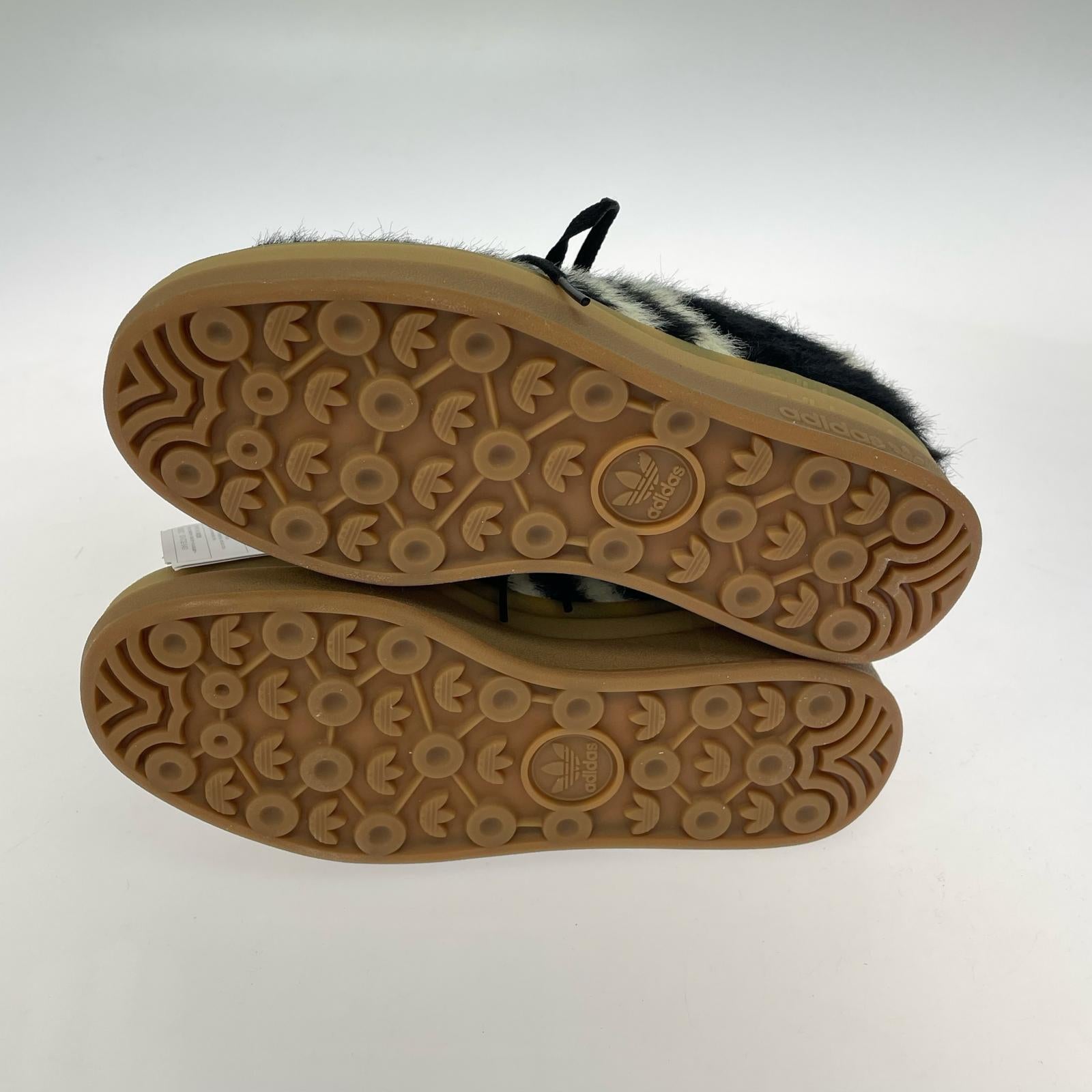 スニーカー GAZELLE モヘア 24 24cm (US6 UK5 1/2 EU38) ブラック