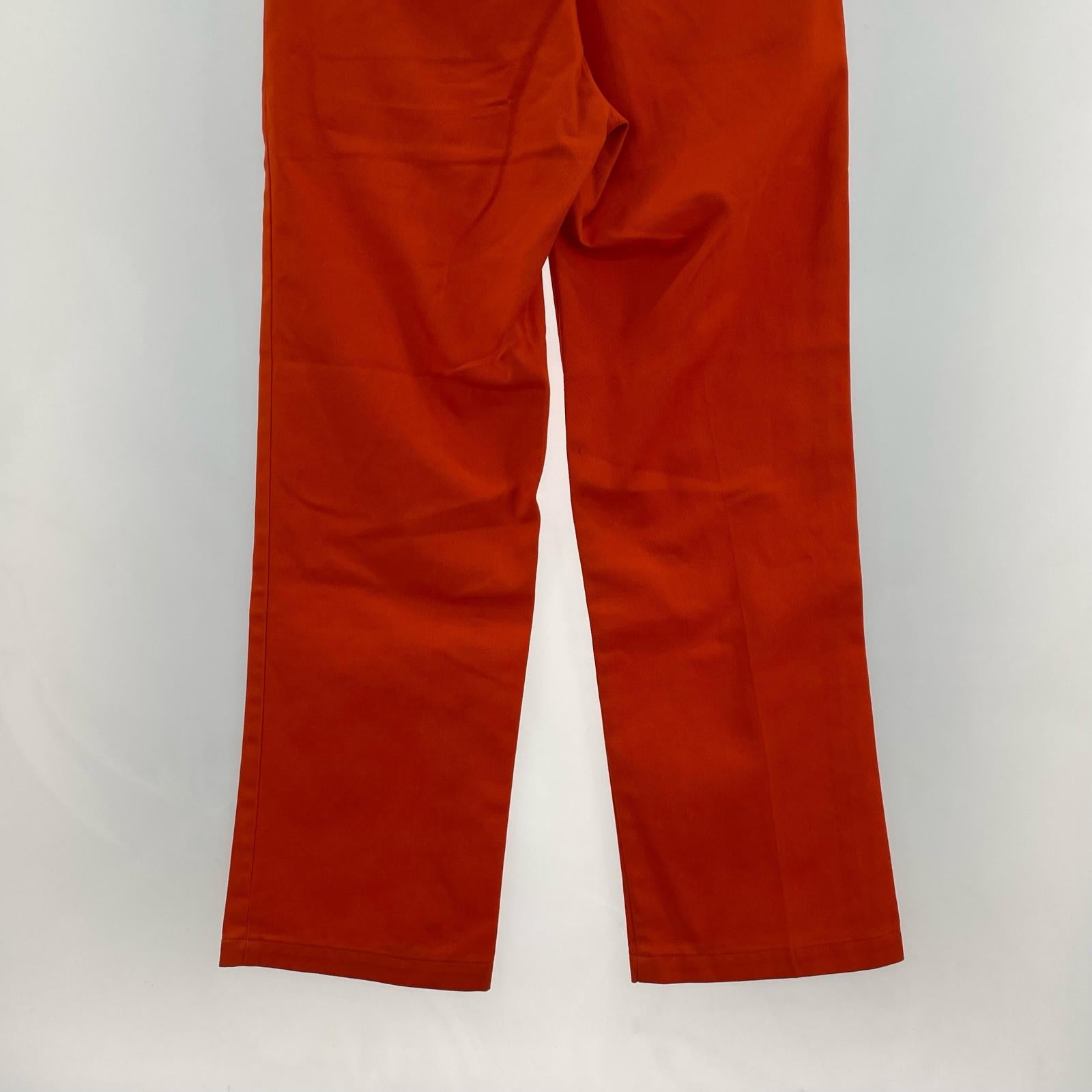 パンツ 90s USA製 ワークパンツ W30L30 オレンジ