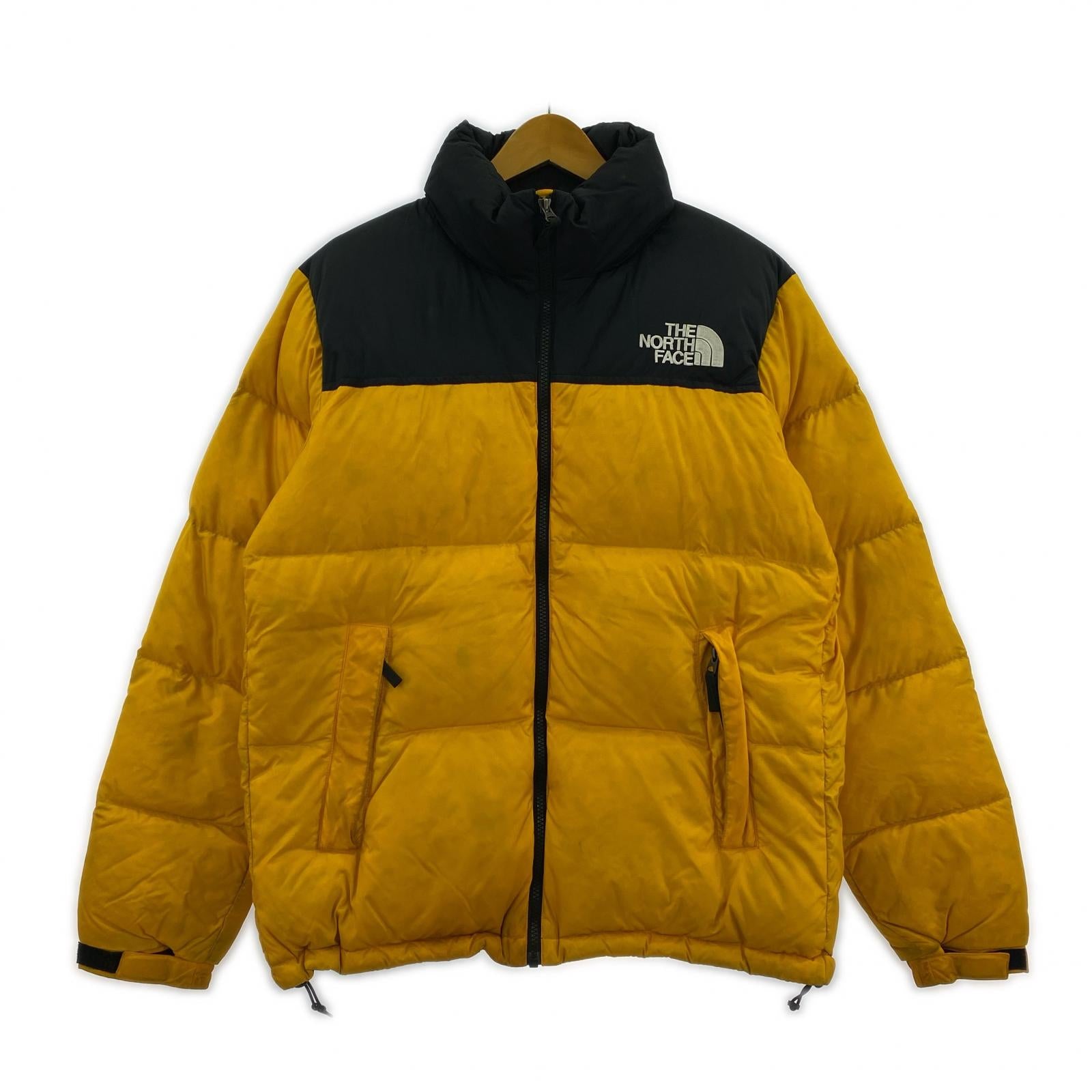 ダウンジャケット NUPTSE JACKET ND91631 L イエロー