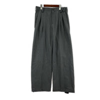 パンツ NULLUS 25AW QUILL PEN TAILORED TROUSER グレー