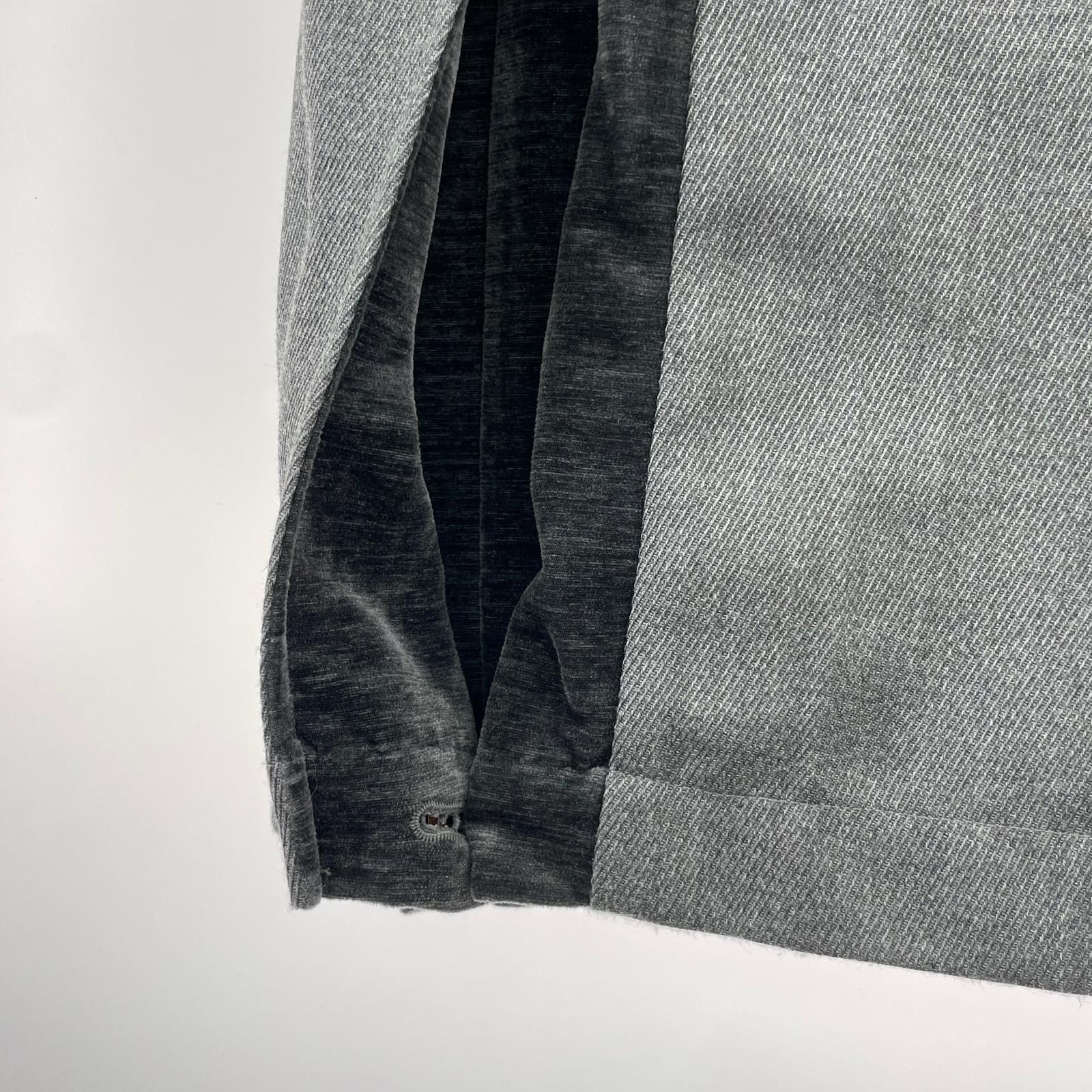 パンツ NULLUS 25AW QUILL PEN TAILORED TROUSER グレー