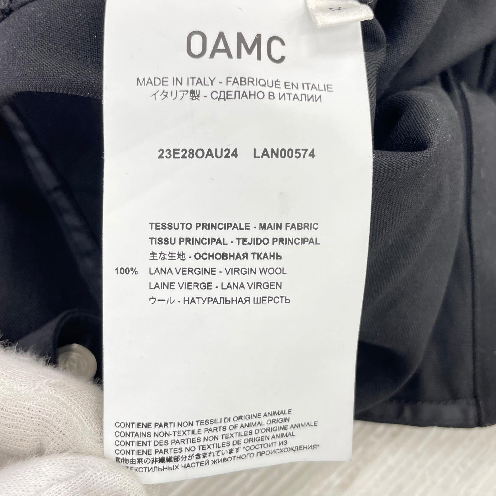 長袖シャツ 23AW MODULAR SHIRT 黒 (M) M ブラック