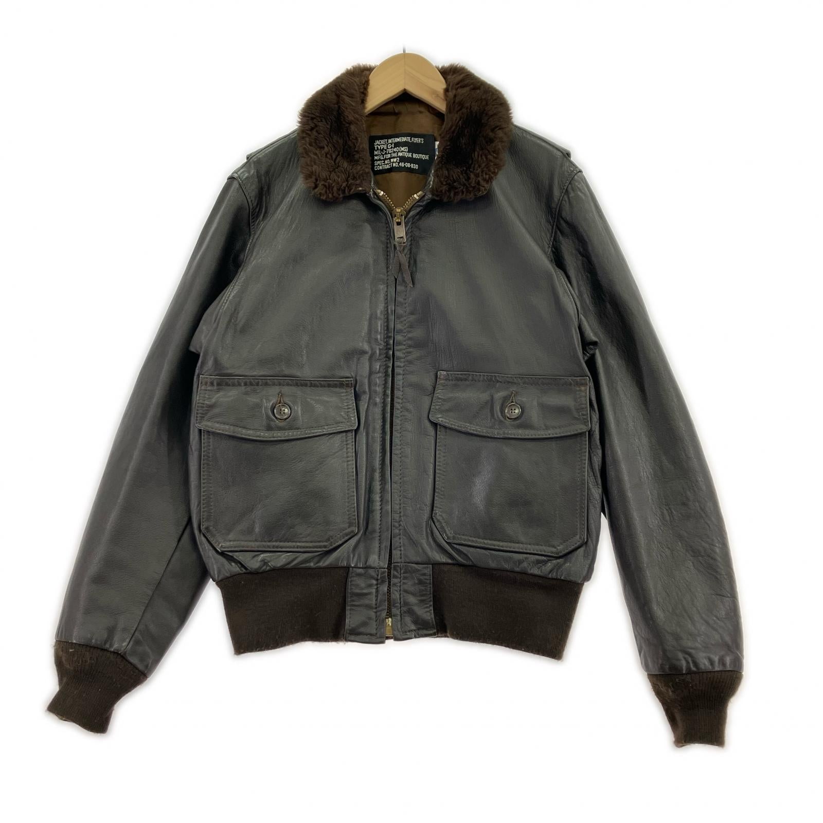 ジャケット G-1 ww2 ブラック (40) 40 ブラック