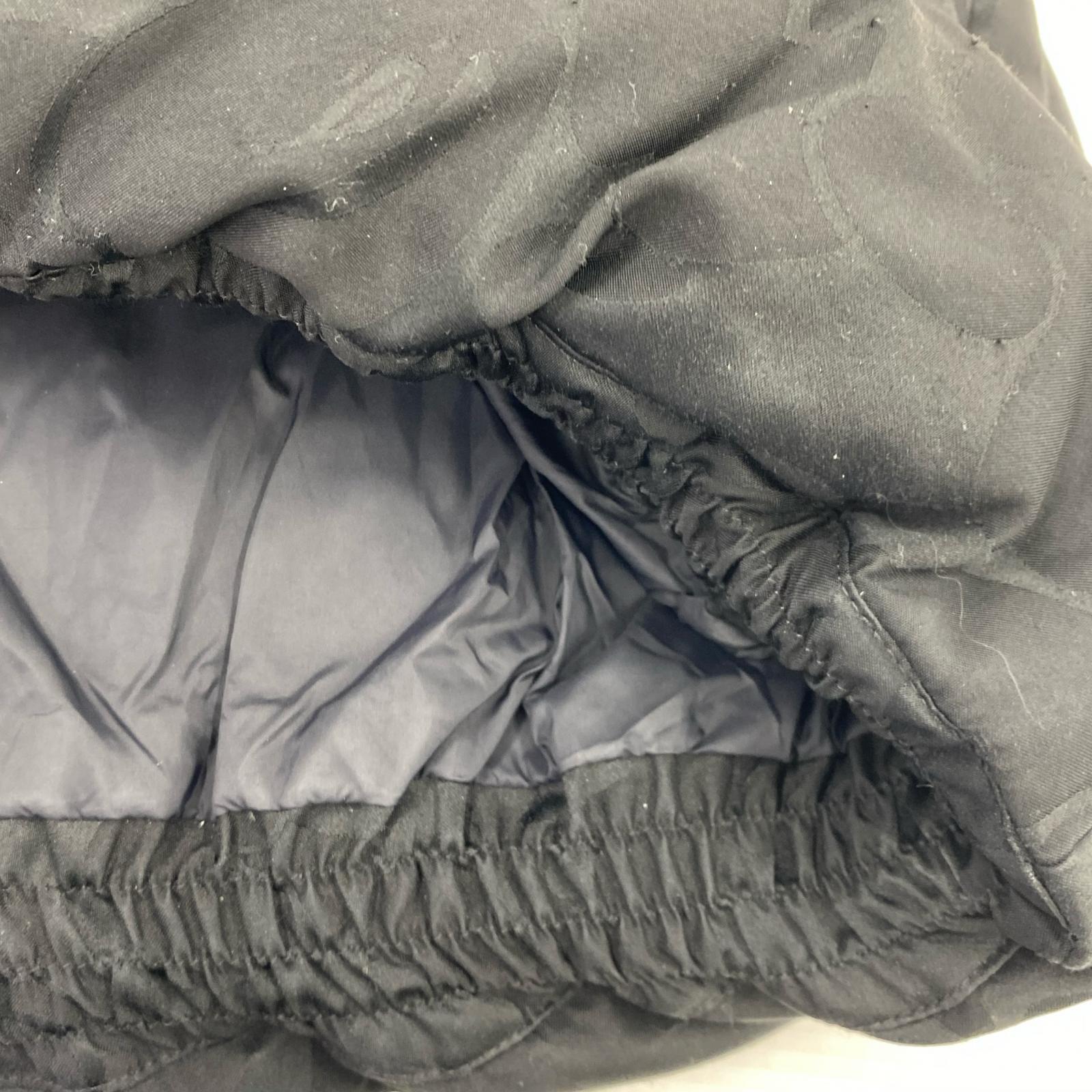 ダウンジャケット TONAL SOLID CAMO PUFFER DOWN JACKET M ブラック
