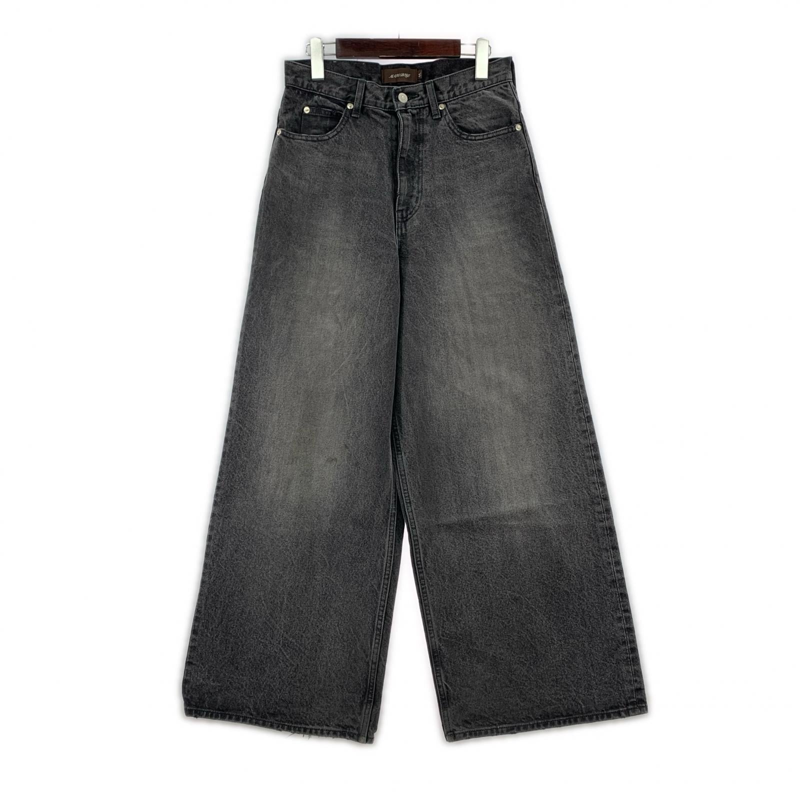 デニムパンツ MB BAGGY JEANS (44) 44 ブラック