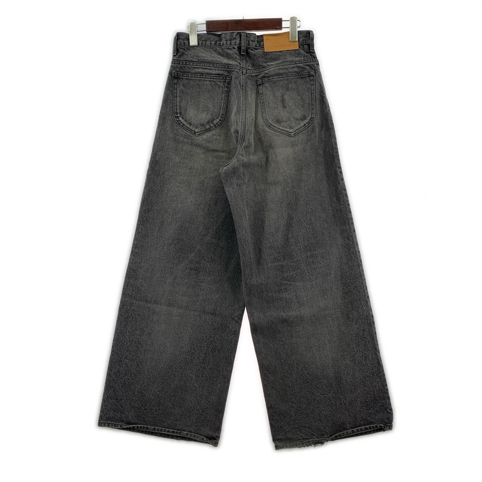 デニムパンツ MB BAGGY JEANS (44) 44 ブラック