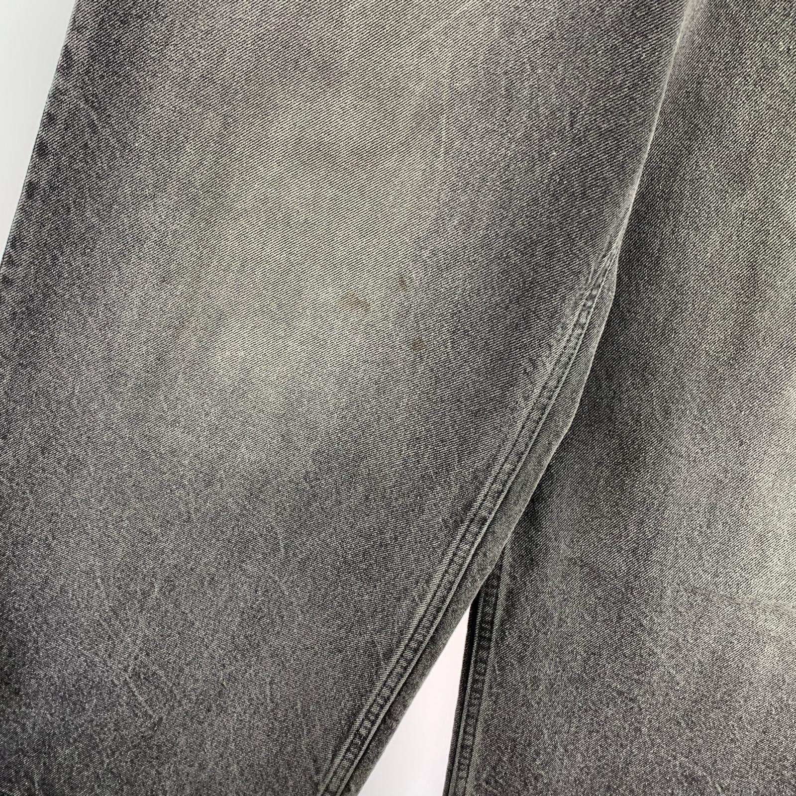 デニムパンツ MB BAGGY JEANS (44) 44 ブラック