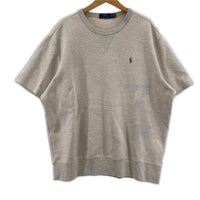 半袖Tシャツ ショートスリーブスウェットシャツ XL ベージュ ベージュ