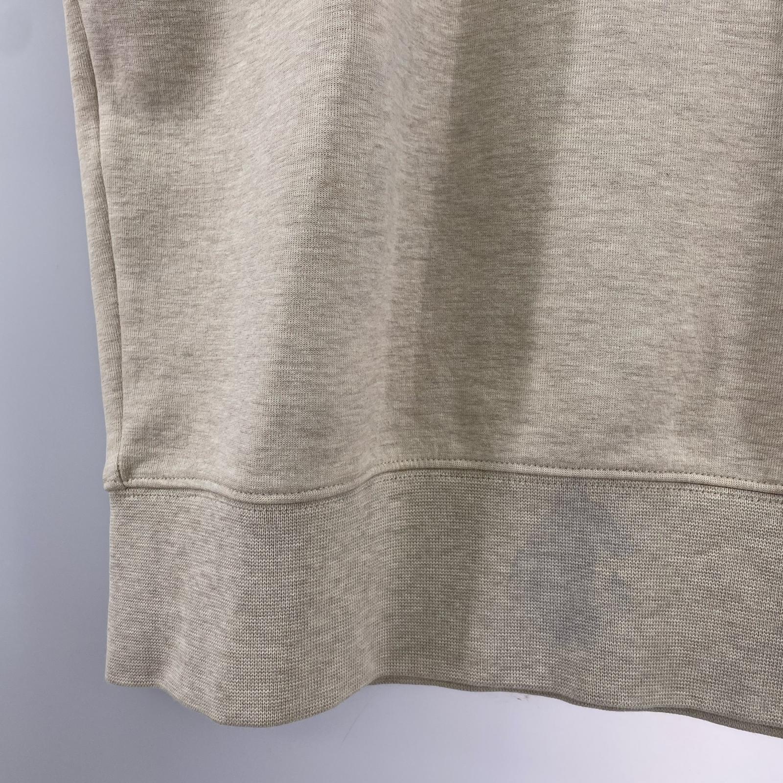 半袖Tシャツ ショートスリーブスウェットシャツ XL ベージュ ベージュ