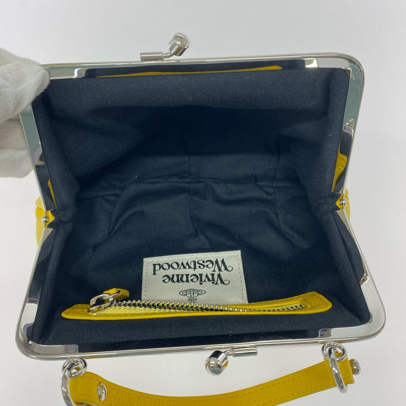 ハンドバッグ Granny Frame Purse イエロー イエロー
