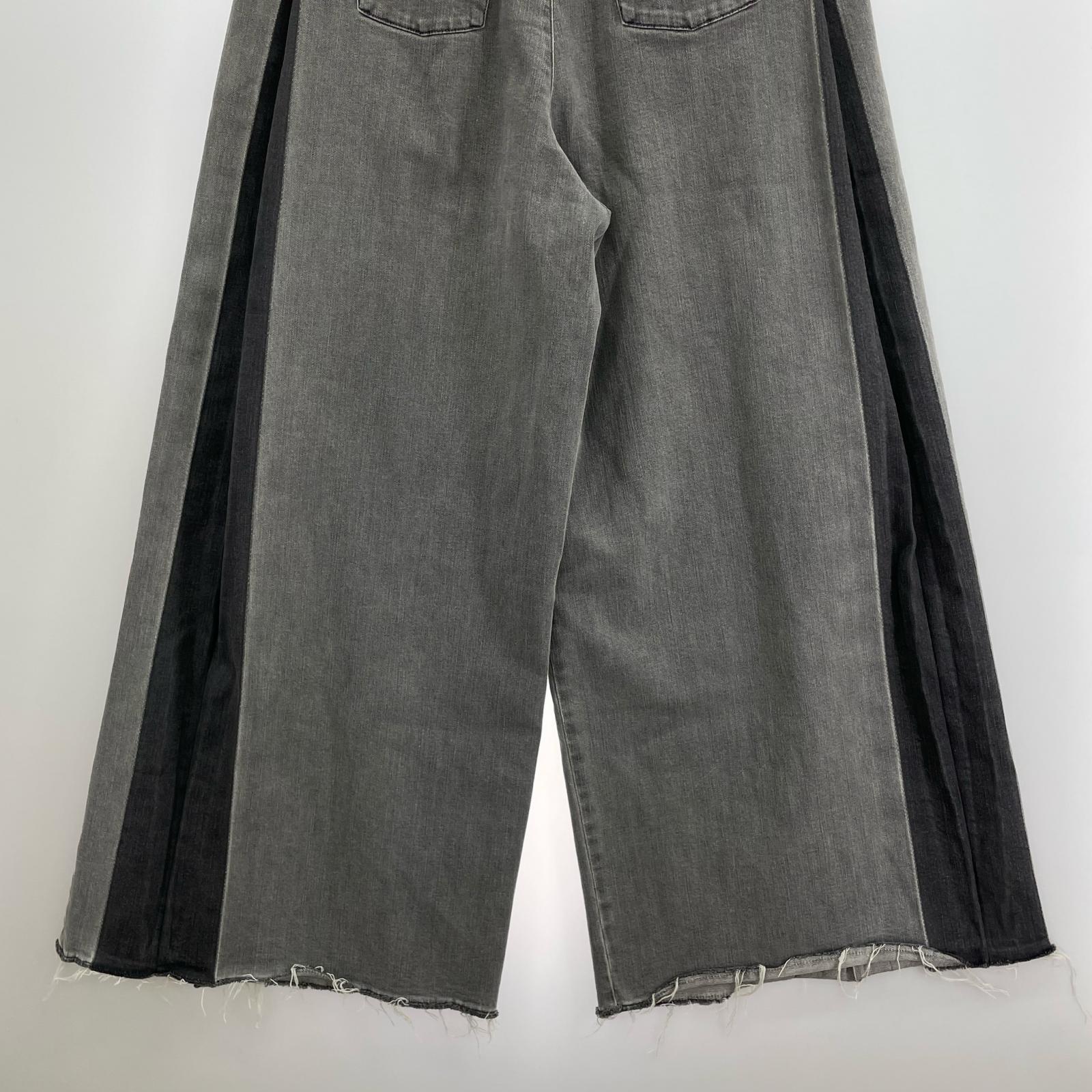 デニムパンツ DIESEL SUPER WIDE FLARE JEANS 黒 (24) ブラック