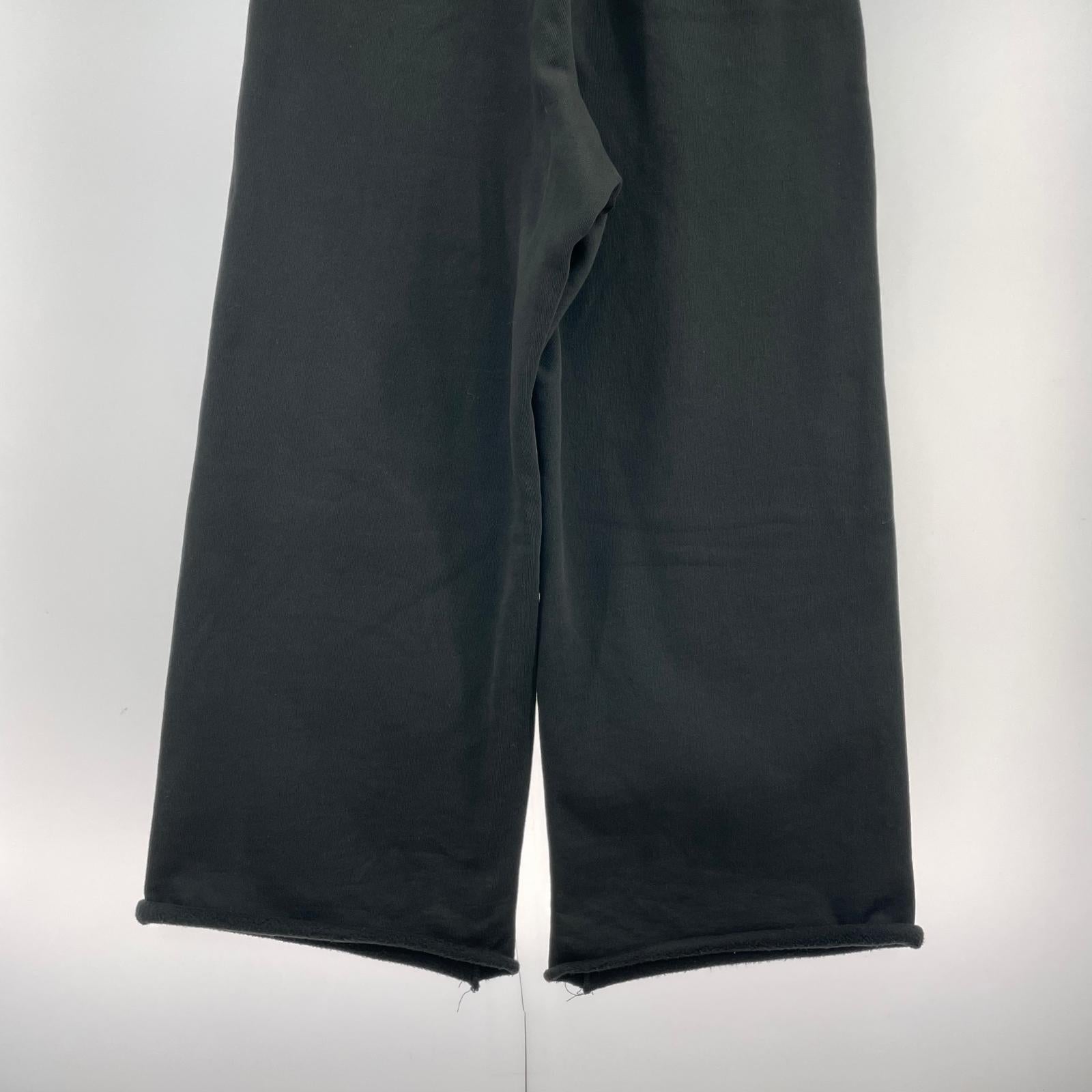 パンツ entire studios 25AWFULL SWEATPAN unu-25-3014 黒 (S) S ブラック
