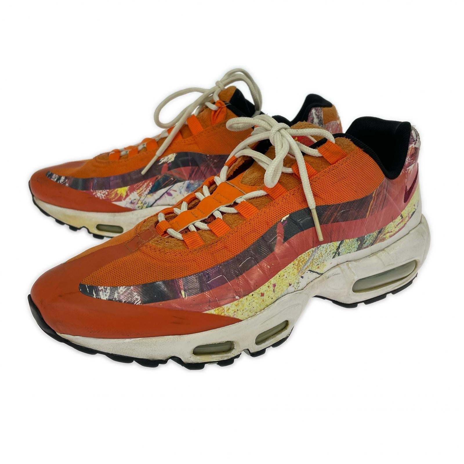 スニーカー AIR MAX 95 Dave White 872640-600 27.5cm 27.5cm (US9 1/2 UK9 EU45) オレンジ