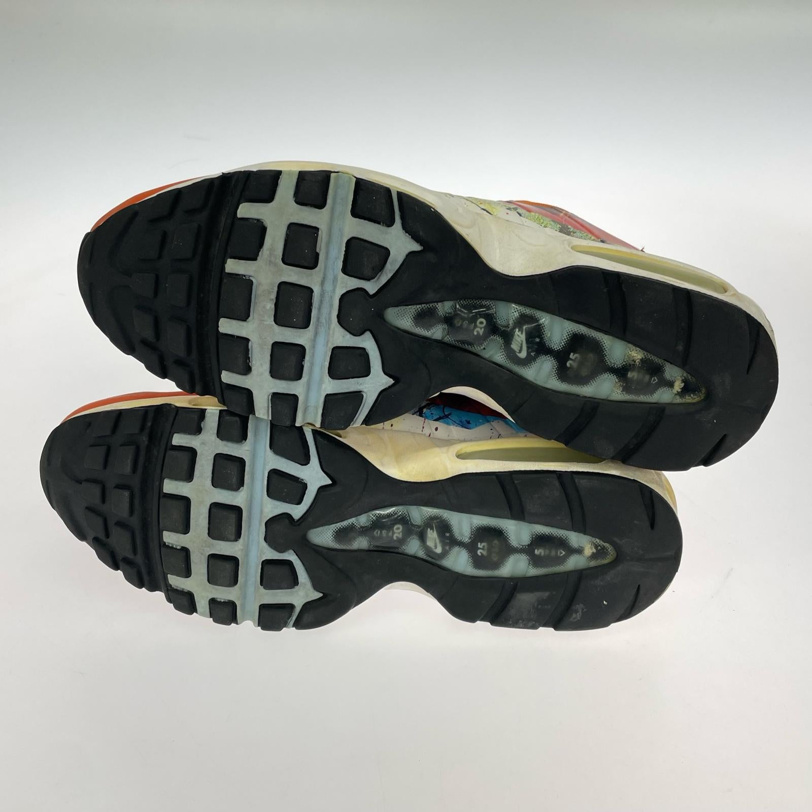 スニーカー AIR MAX 95 Dave White 872640-600 27.5cm 27.5cm (US9 1/2 UK9 EU45) オレンジ