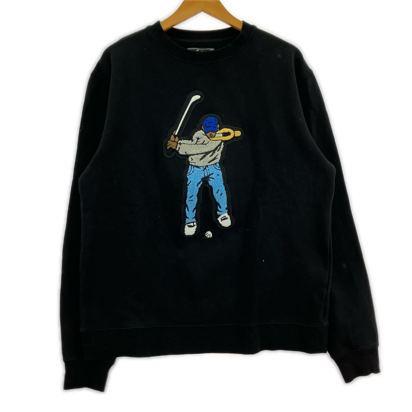 スウェット Eastside Golf ワッペンスウェット M ブラック